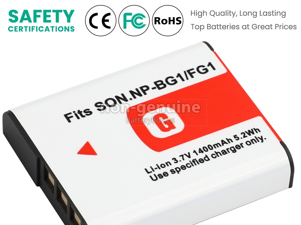 battery for Sony DSC-W210