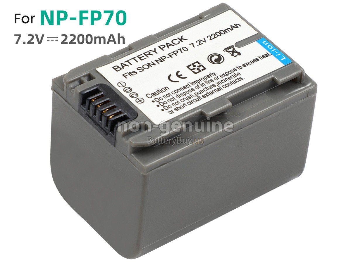 battery for Sony NP-FP71