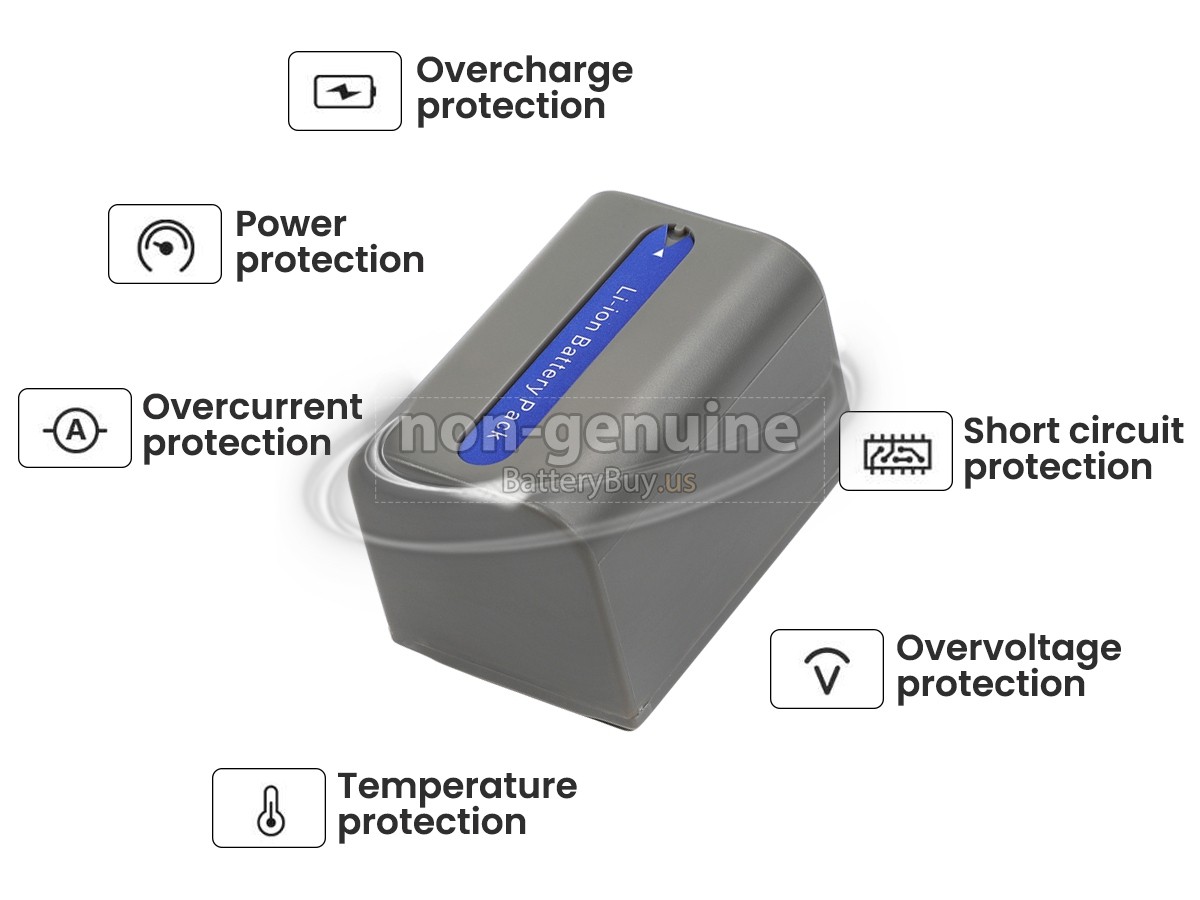 battery for Sony NP-FP71