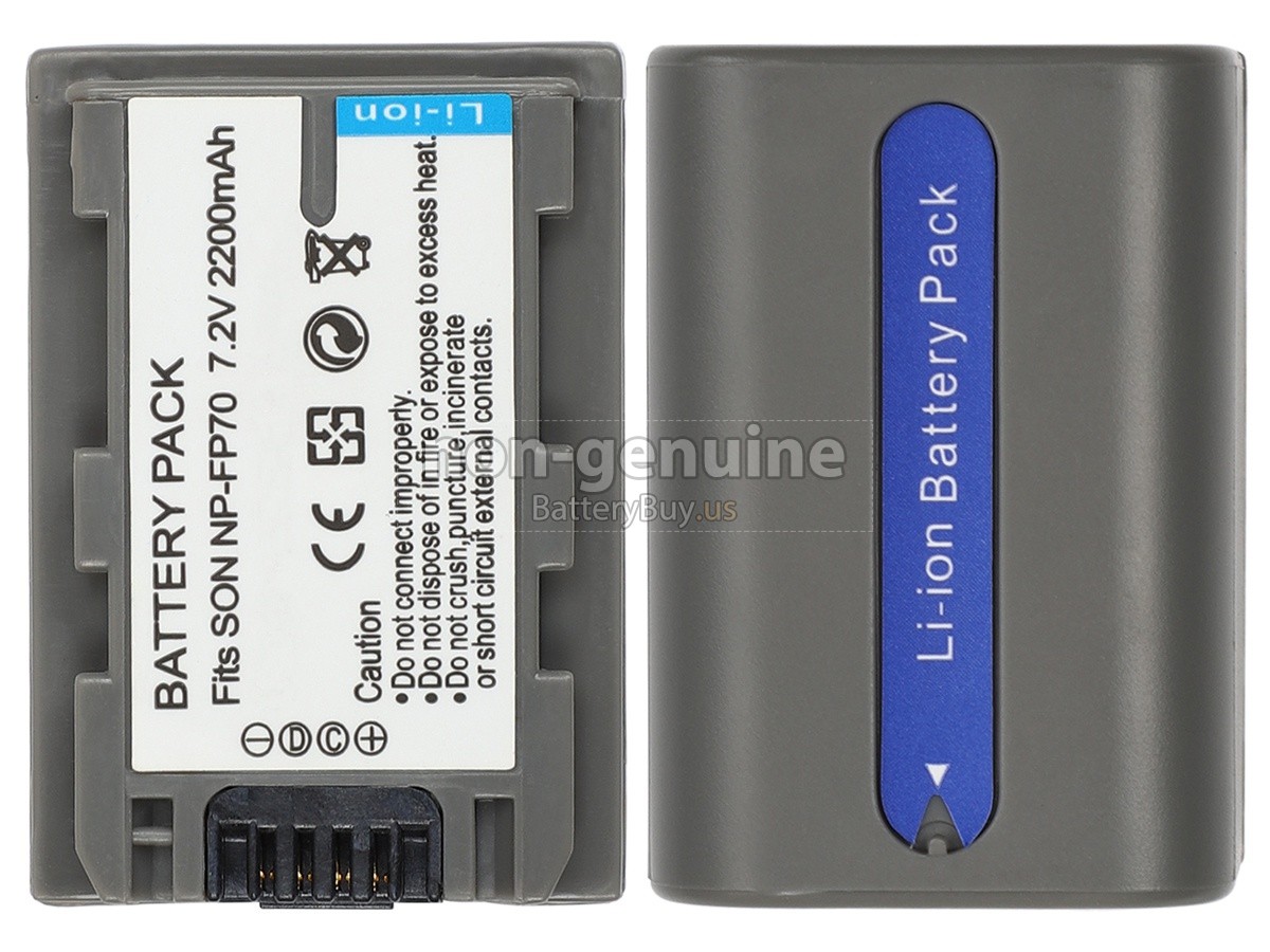 battery for Sony NP-FP71