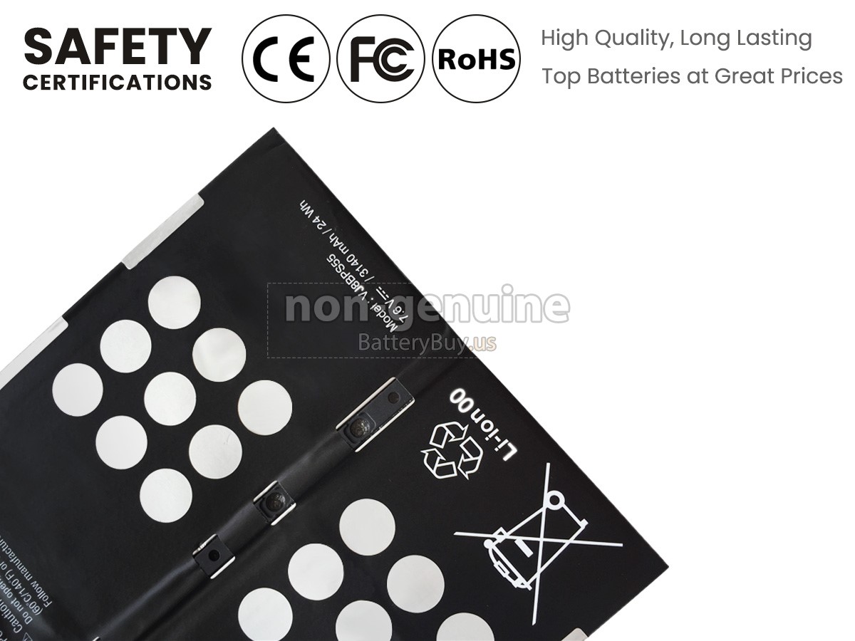 battery for Sony VJ8BPS55