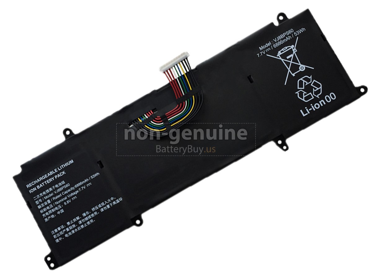 battery for Sony VJ8BPS60