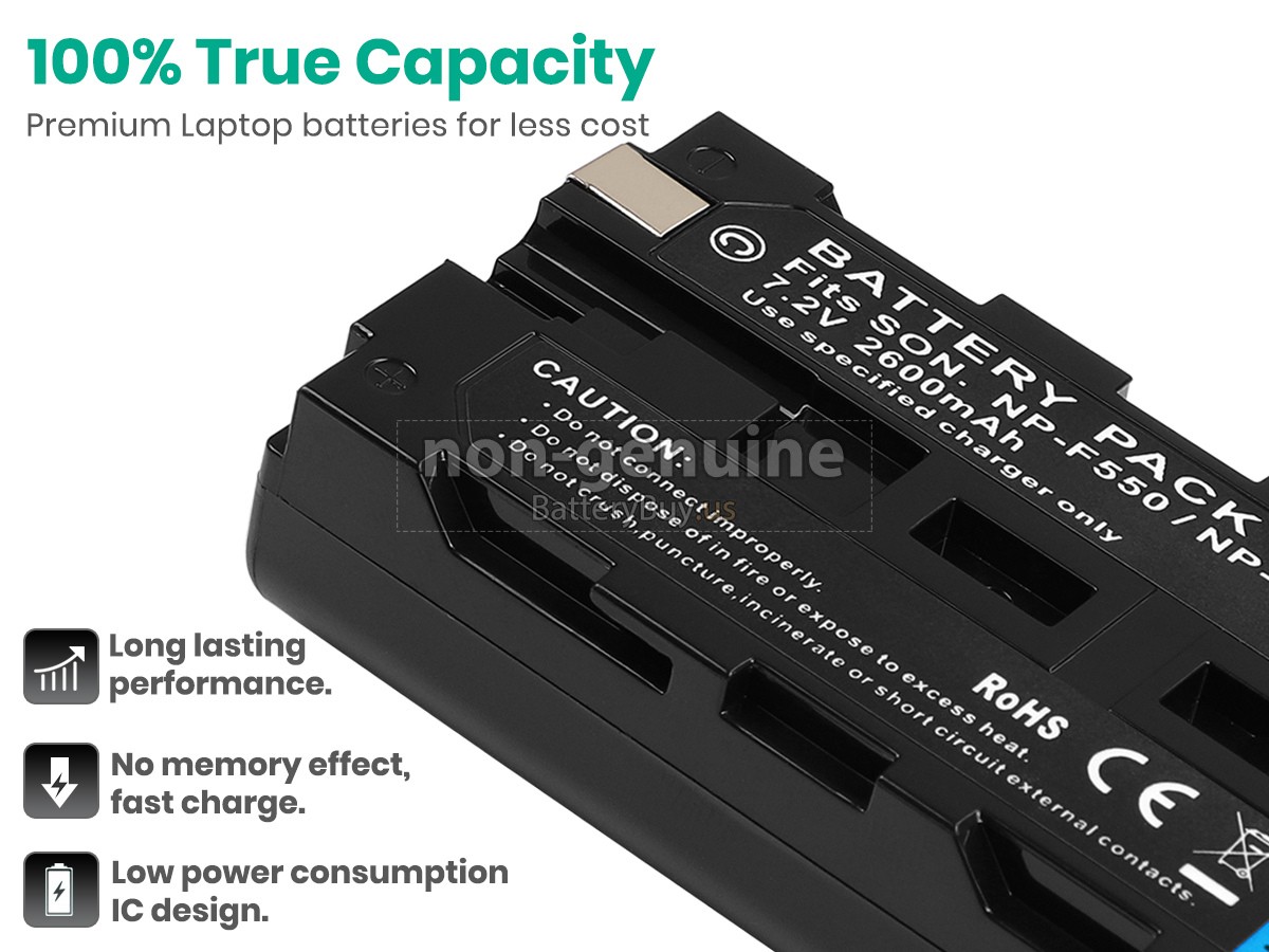 battery for Sony NP-F530