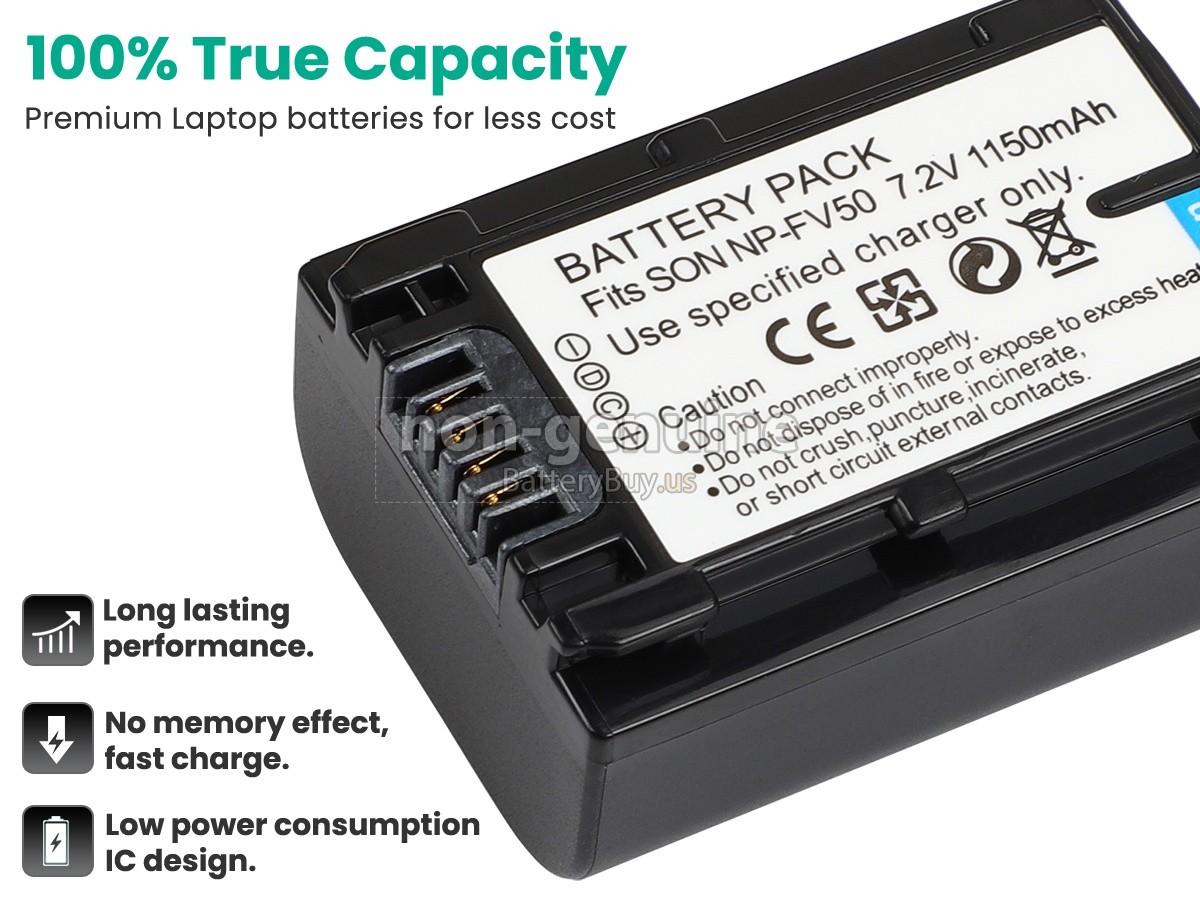 battery for Sony FDR-AX700