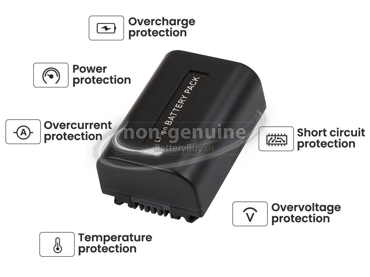 battery for Sony FDR-AX700