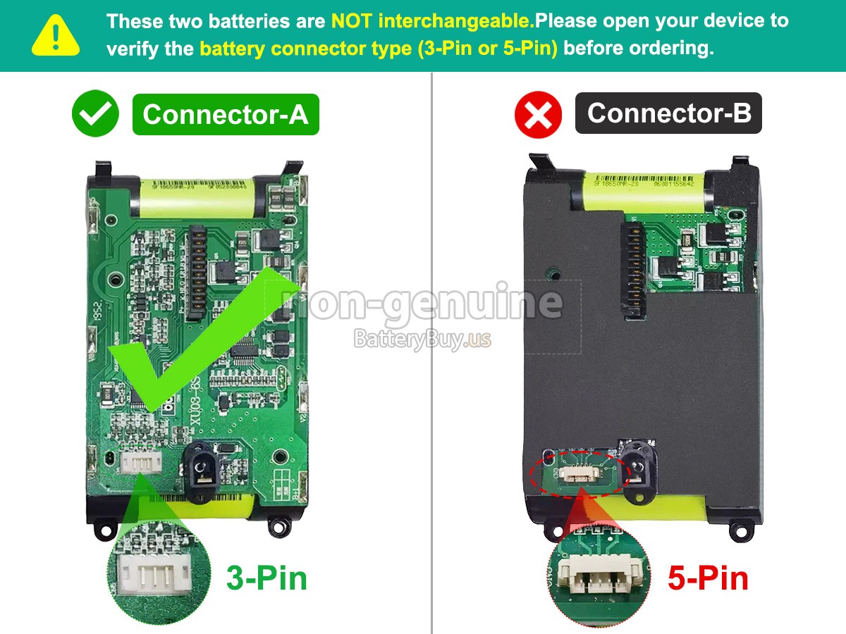 battery for SUPOR VCS63A-C10 PRO