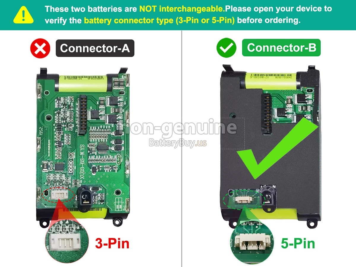 battery for SUPOR VCS63A-C10 PRO