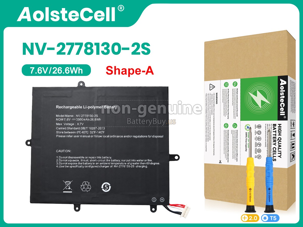 battery for Teclast JJY28137162P