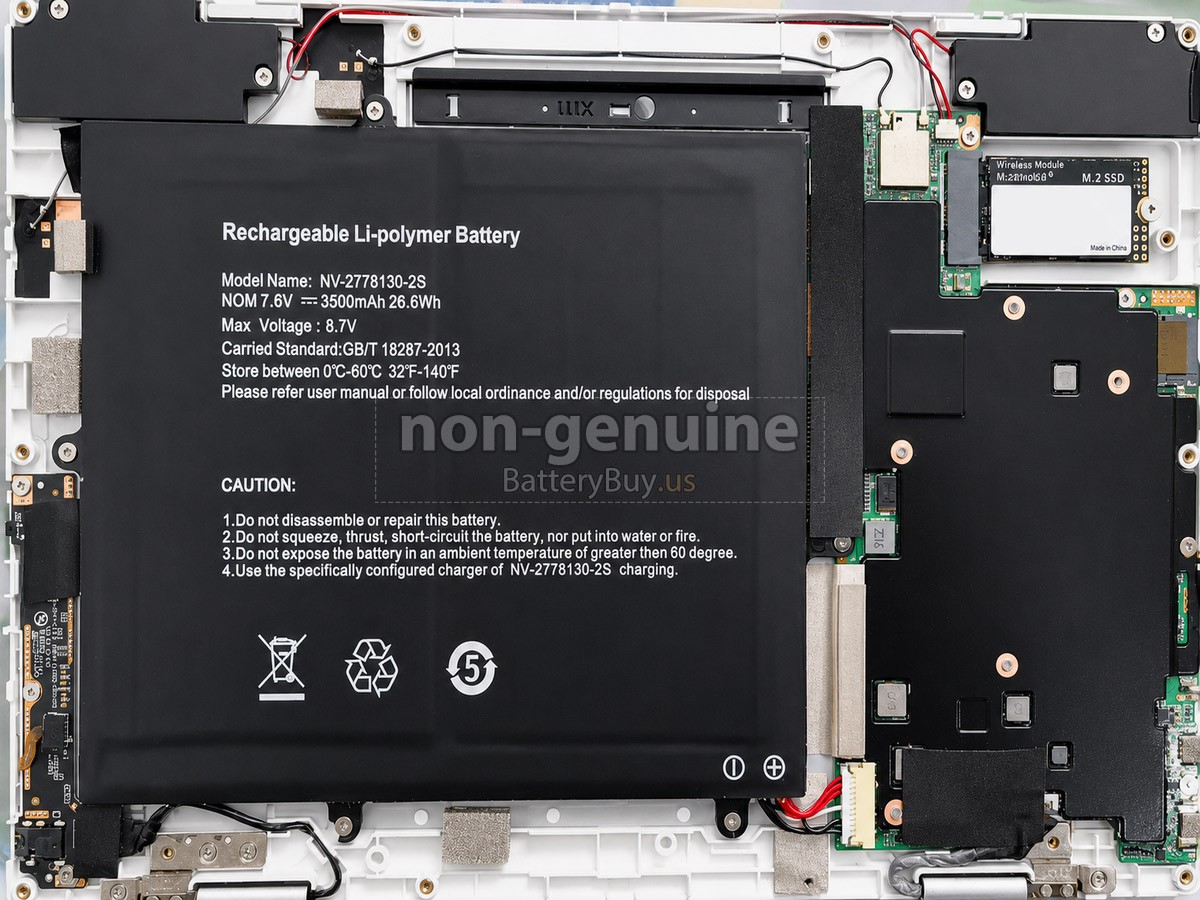 battery for Teclast JJY28137162P