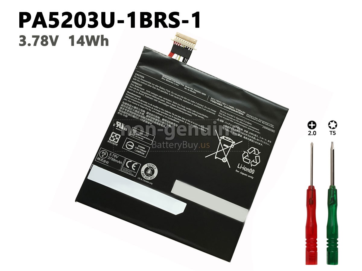 battery for Toshiba PA5203U-1BRS