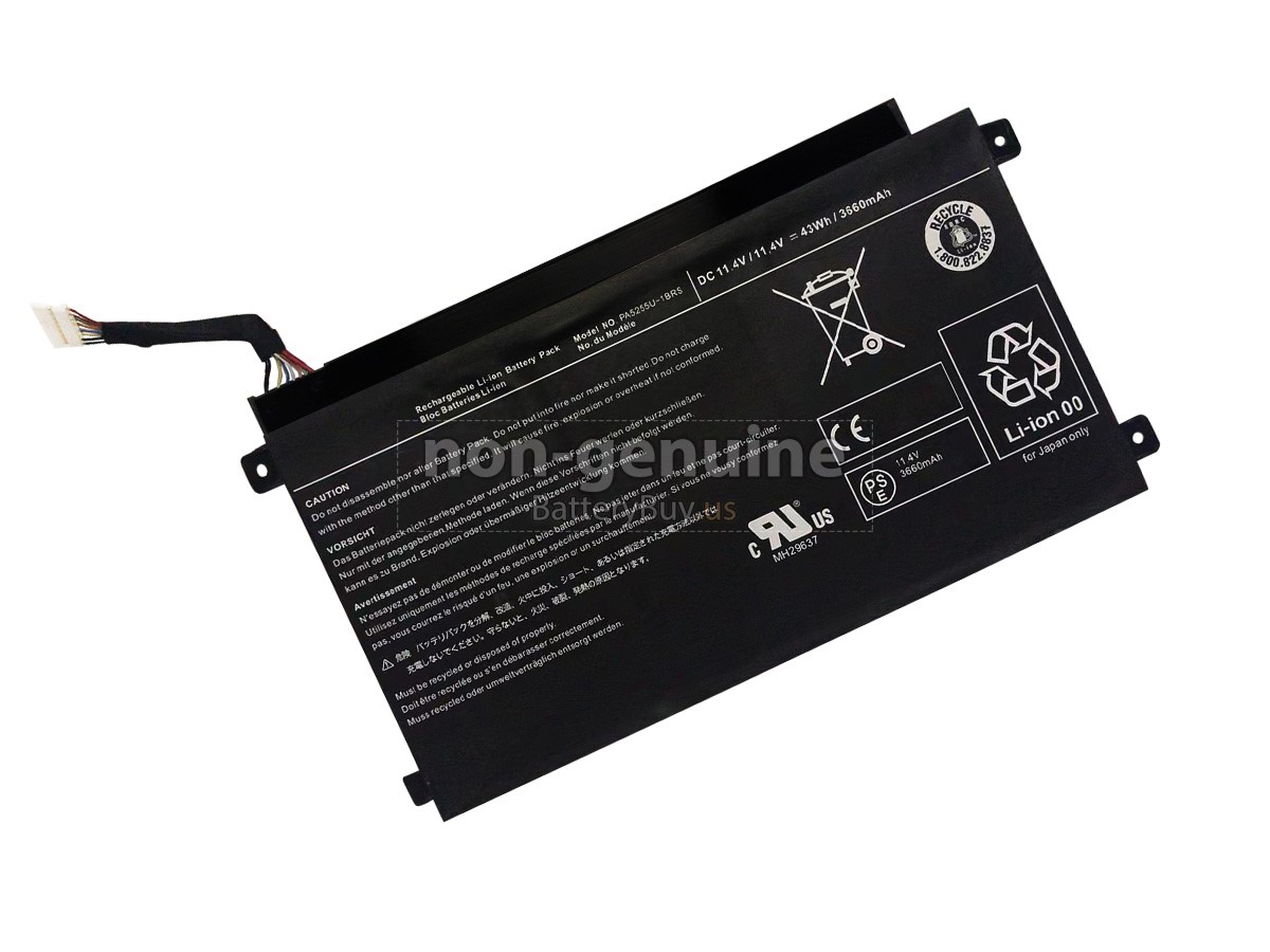 battery for Toshiba PA5255U-1BRS
