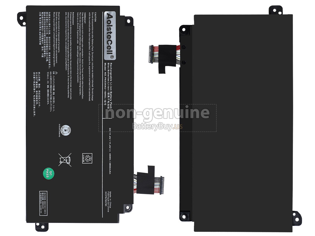 battery for Toshiba PA5344U-1BRS