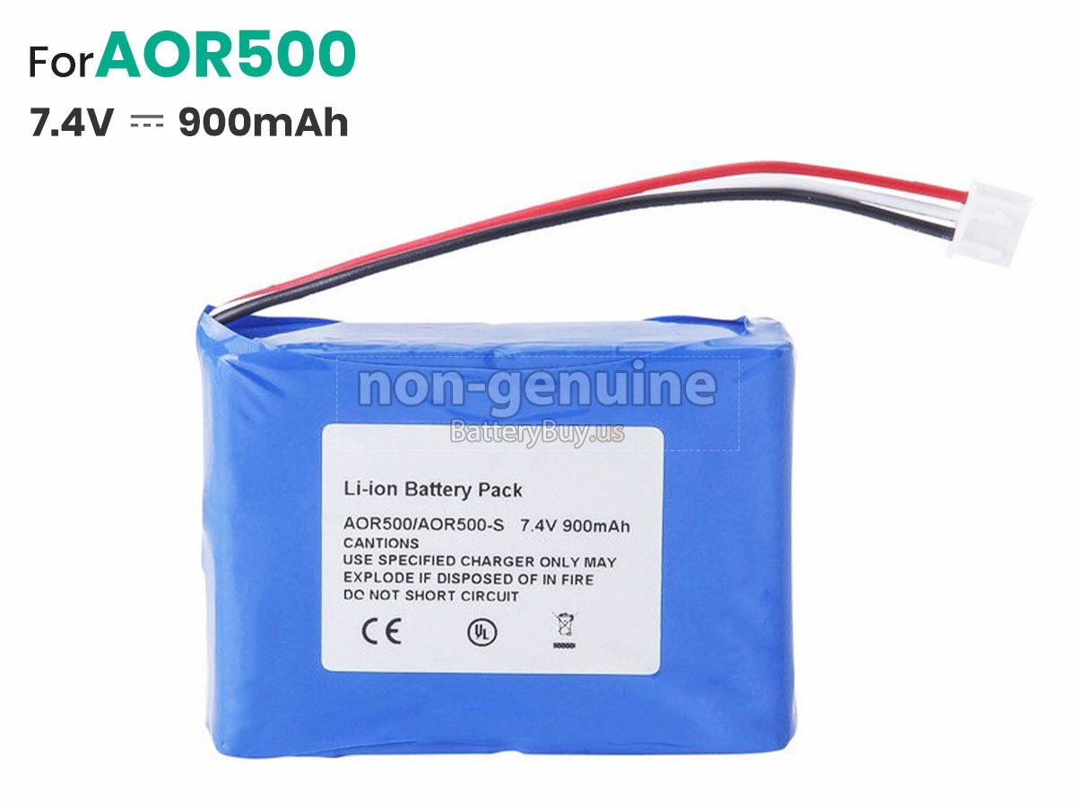 battery for Tribrer AOR500-S