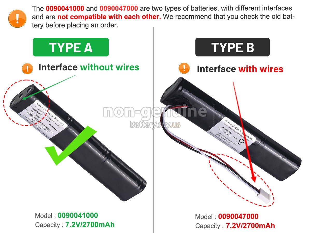 battery for Trilithic 860DSPI