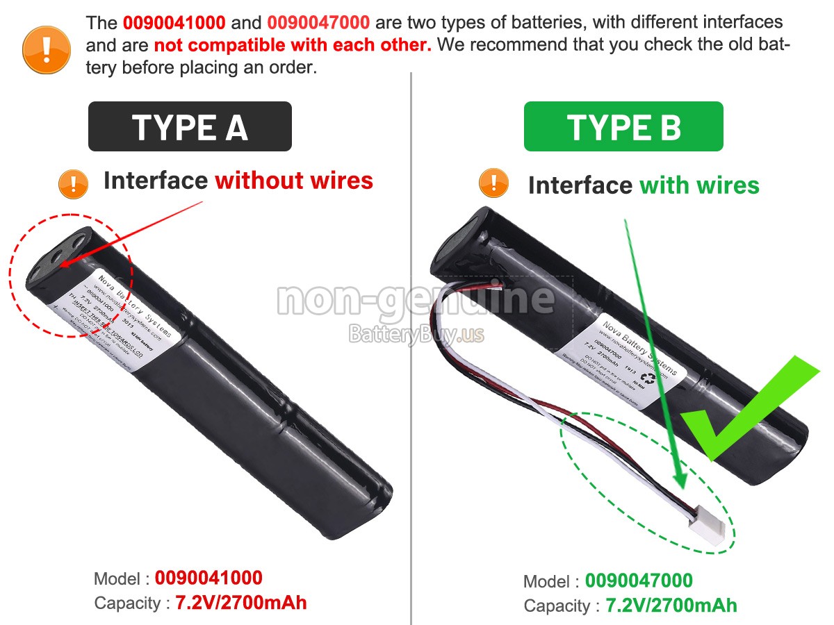 battery for Trilithic 860DSPI