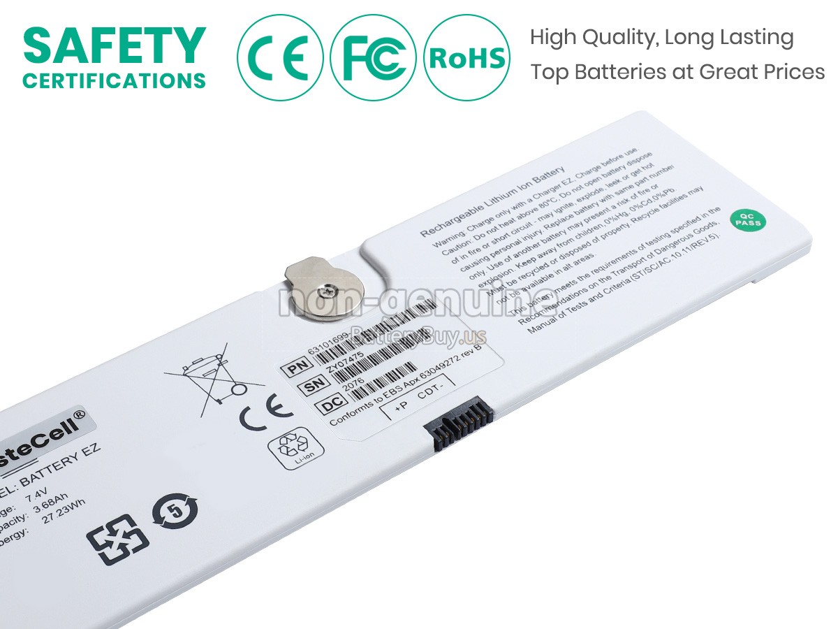 battery for Trixell 3543PR