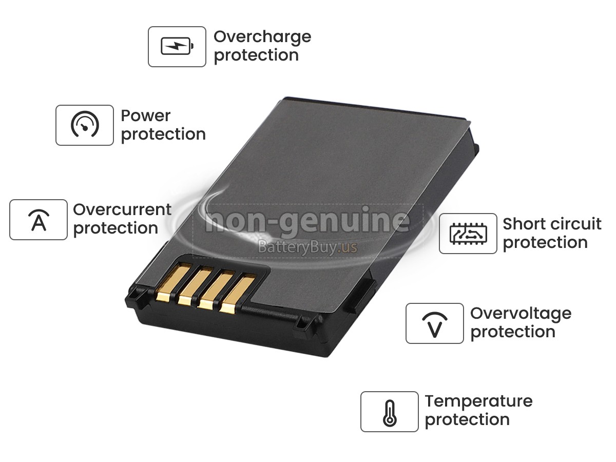 battery for Unitech 1400-202501G