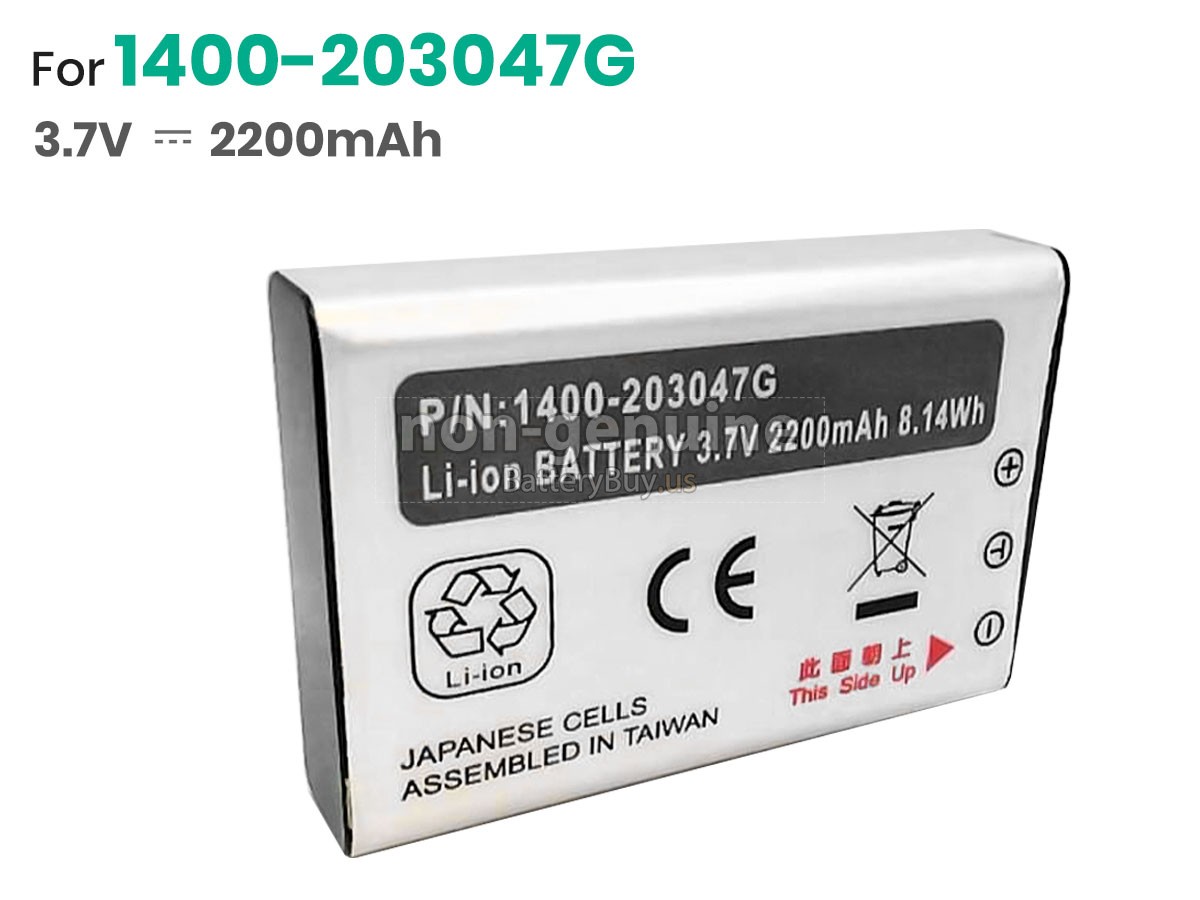 battery for Unitech 1400-203047G