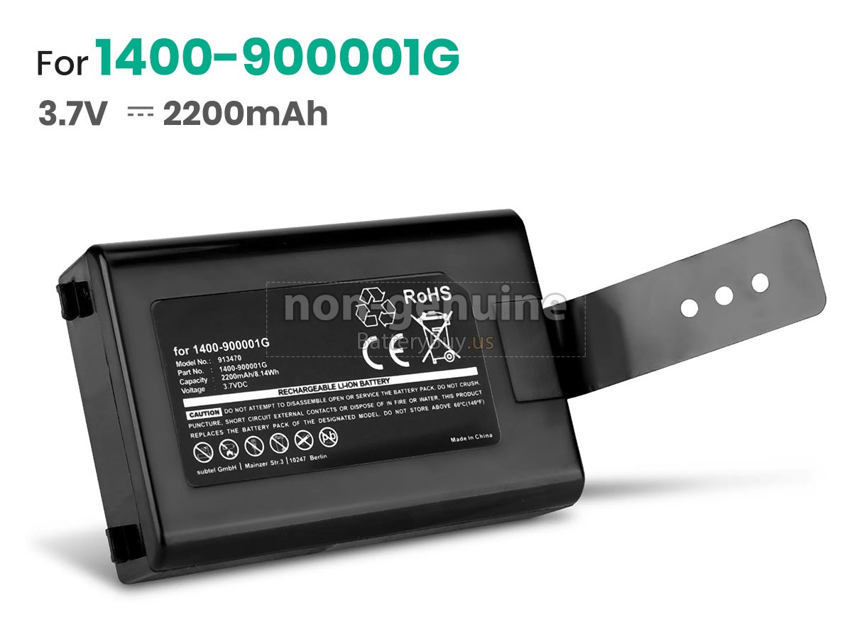 battery for Unitech 1400-910006G