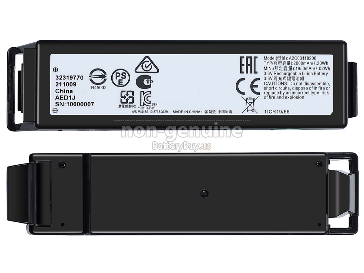 battery for Volvo AED1J