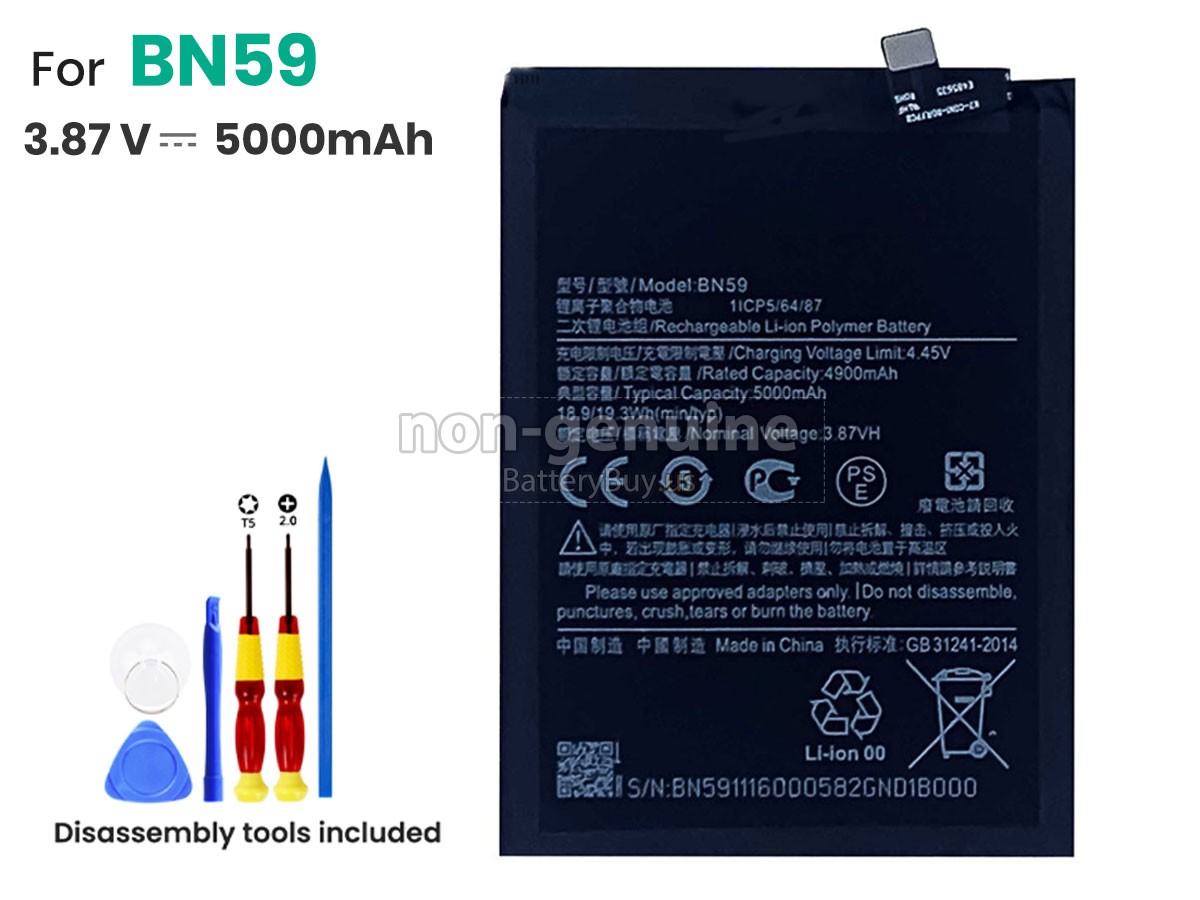 battery for XiaoMi NOTE 10 5G