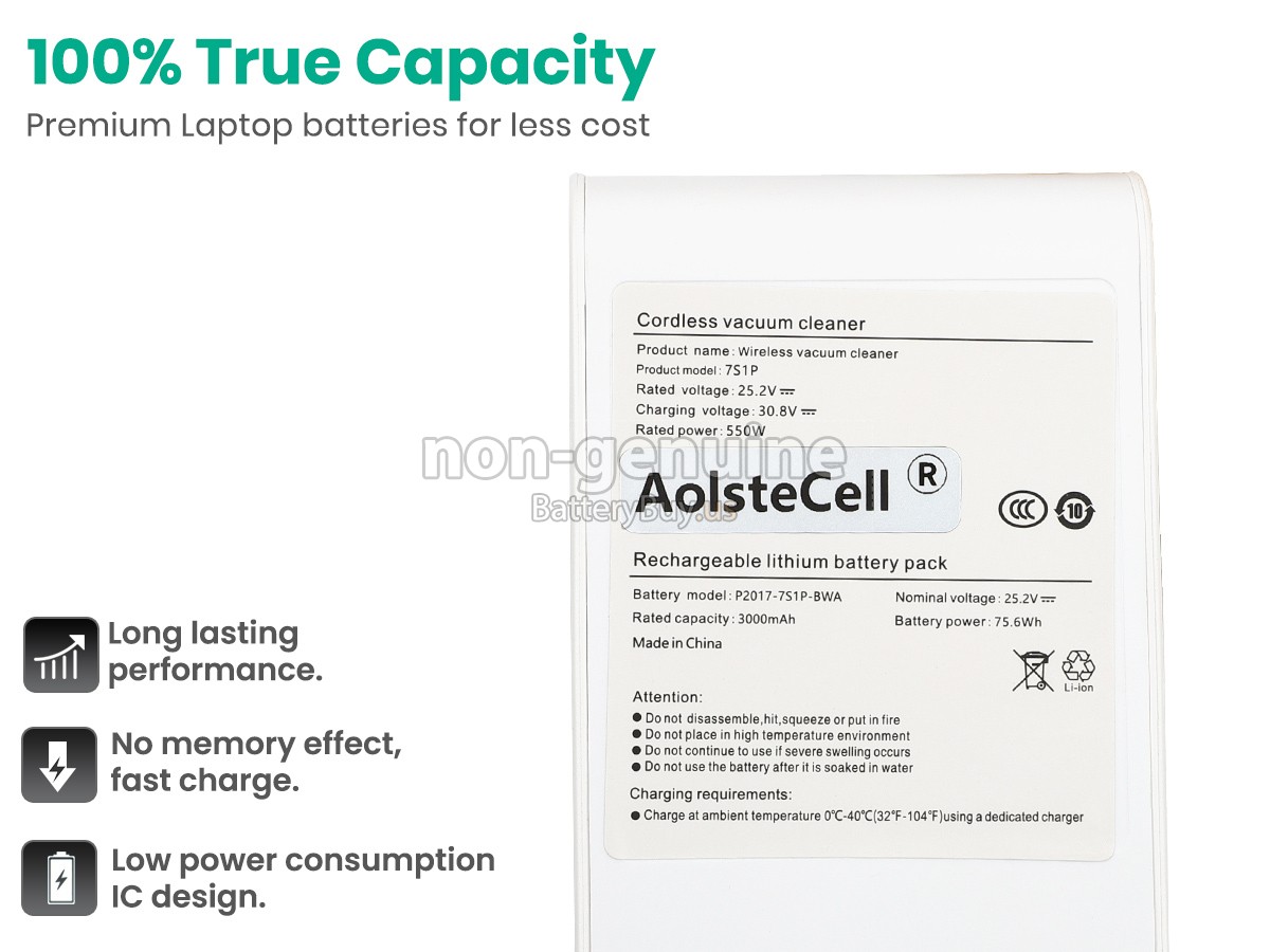 battery for XiaoMi P2017-7S1P-BWA