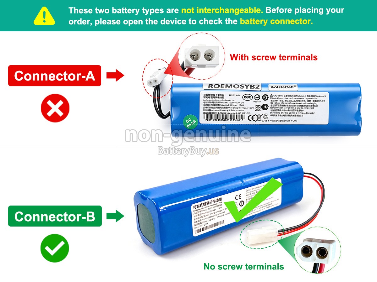 battery for XiaoMi ROEMO SYB2