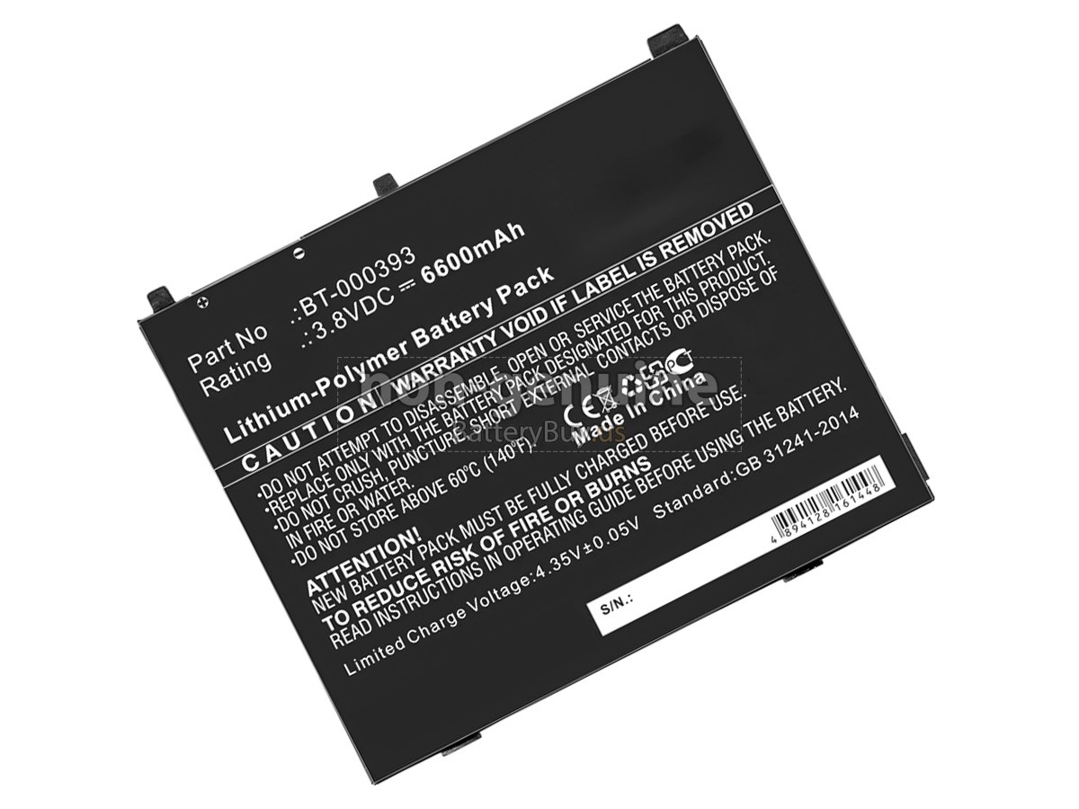 battery for Zebra BT-000393-00