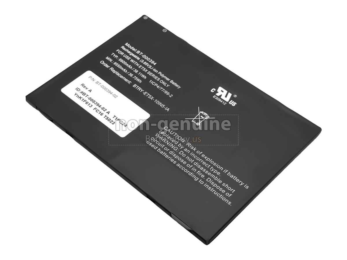 battery for Zebra ET51CT-G21E-00A6