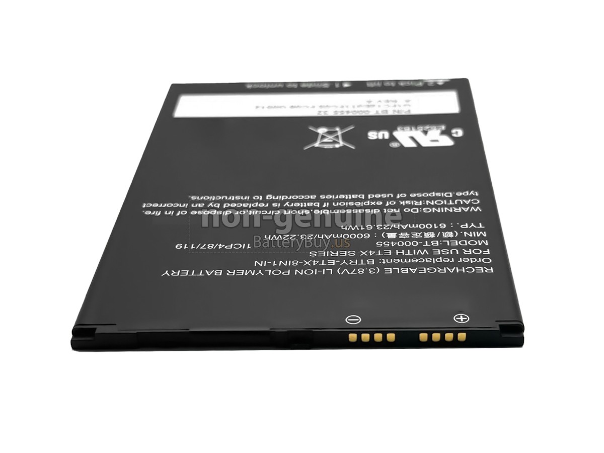 battery for Zebra BT-000455(1ICP4/87/119)