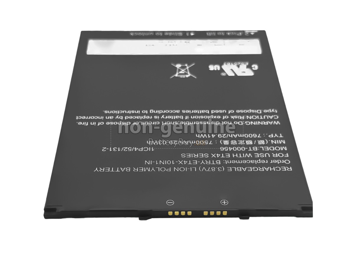 battery for Zebra BT-000456(1ICP4/52/131-2)