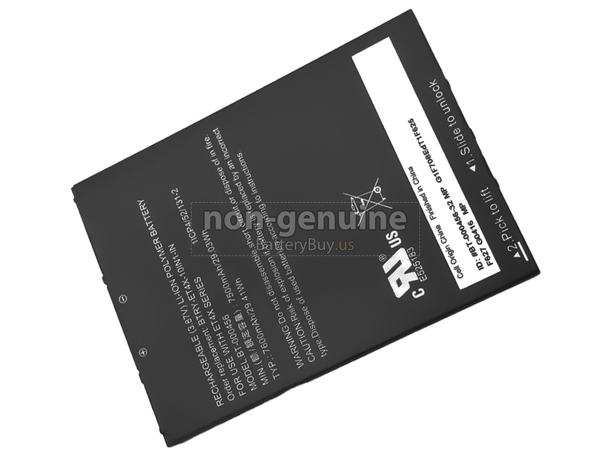 battery for Zebra ET4X