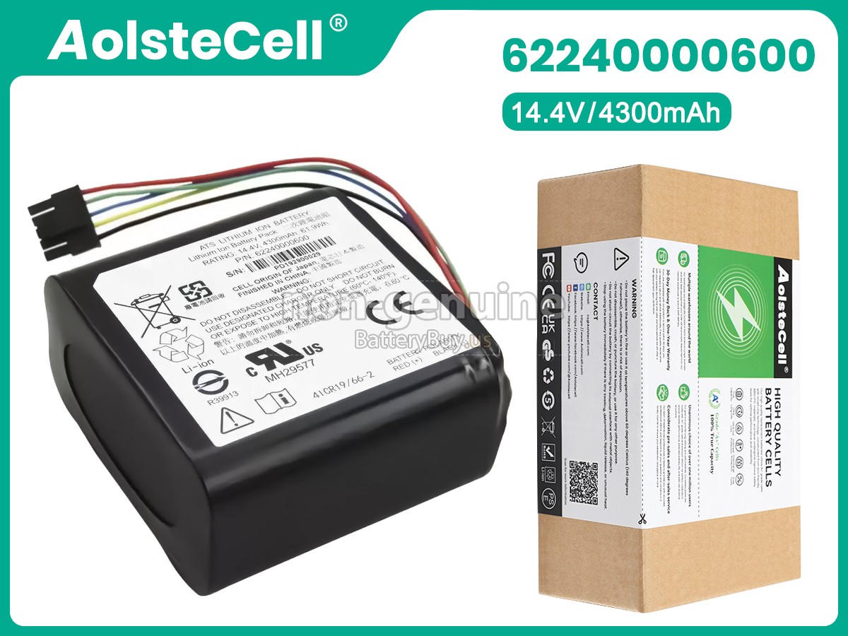 battery for Zimmer 60-4000-702-00