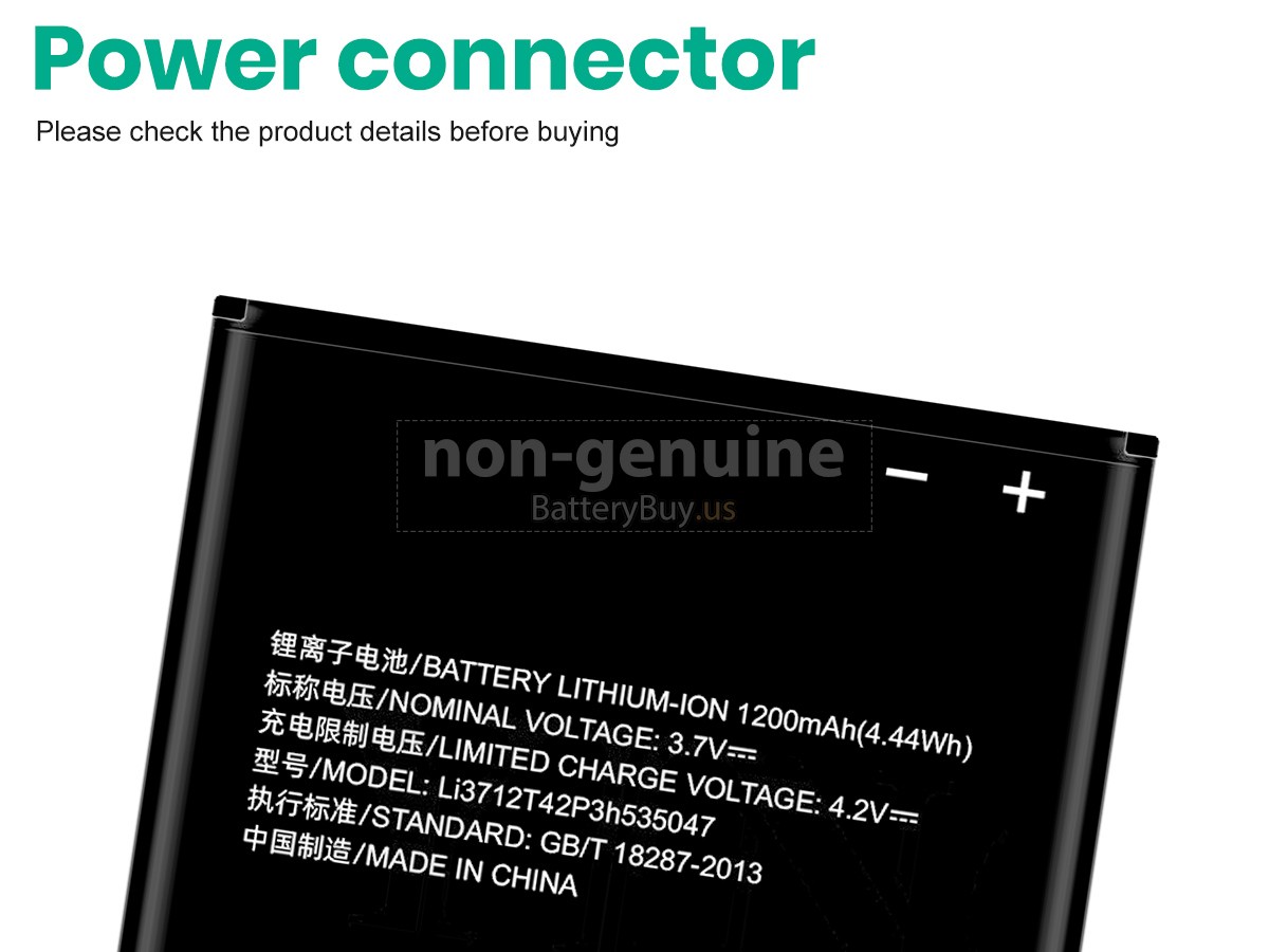 battery for ZTE Q101