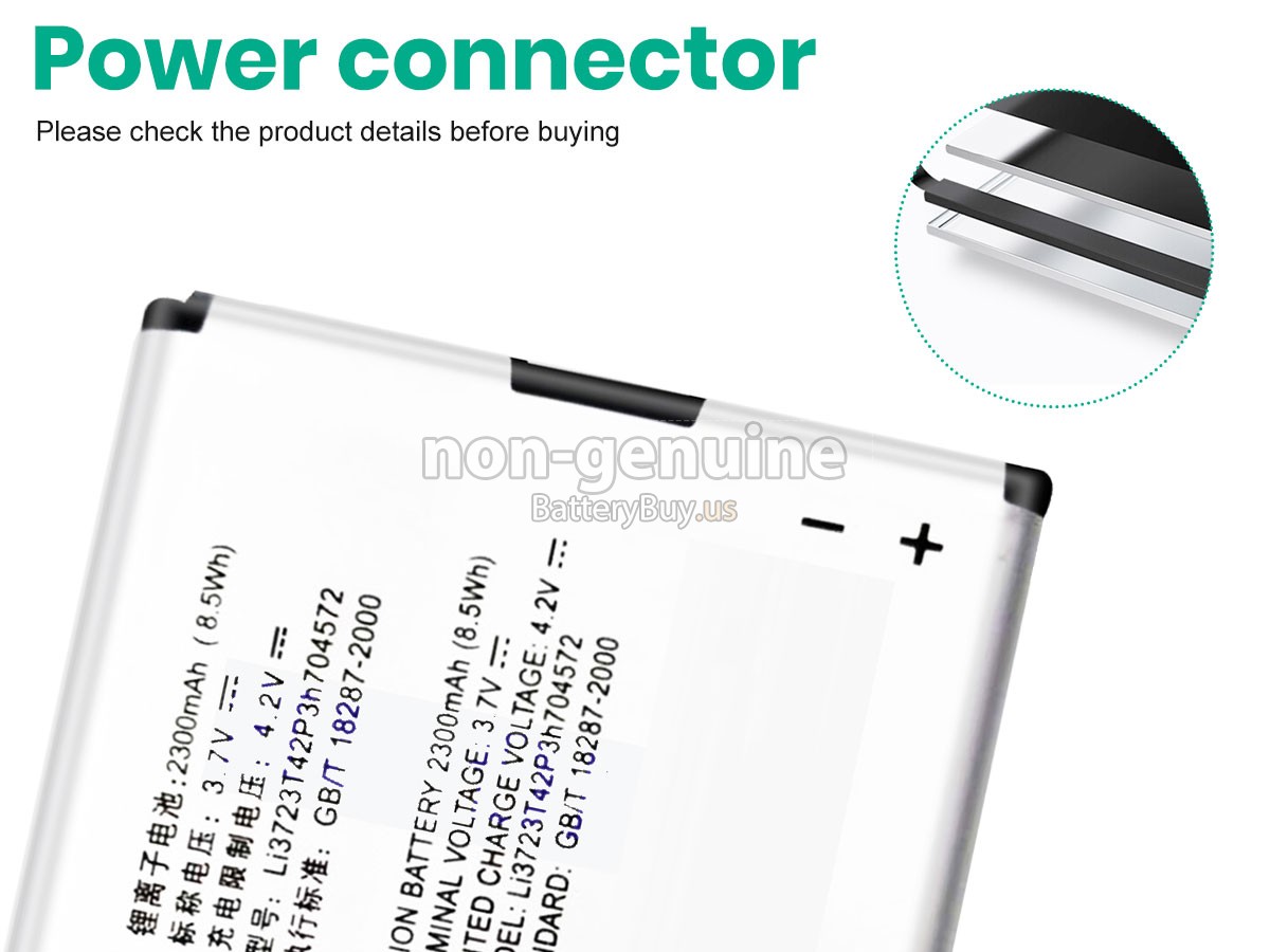battery for ZTE MF91 4G WIFI